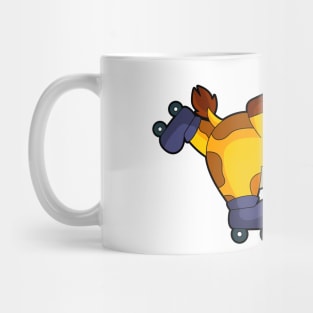 Giraffe Inline skating Roller skates Mug